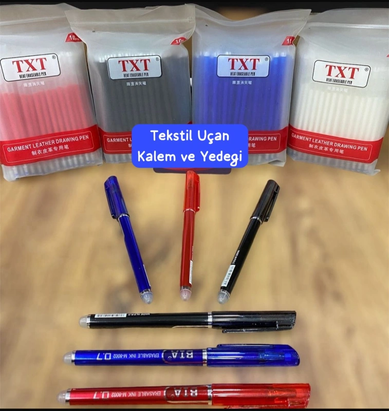 SİLİNEBİLİR KALEM TEKSTİL KALEMİ 20₺ / YEDEĞİ 12,5₺